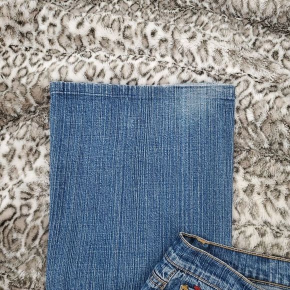 SZ 6 JEAN STAR stretch straight leg deni. - Picture 5 of 11